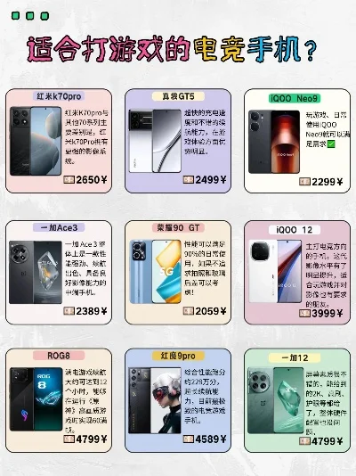 游戏娱乐手机测评排行榜-游戏手机选购指南