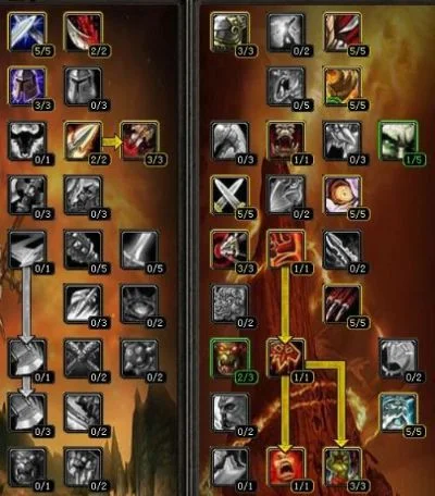 魔兽70级狂暴战士天赋-70级狂暴战士天赋选择