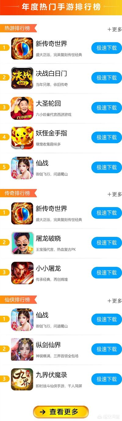 类传奇游戏手游排行榜最新-类传奇手游排行榜