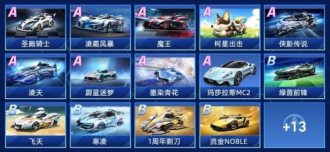 手游飞车砖石a车排行榜-手游飞车砖石A车排行榜